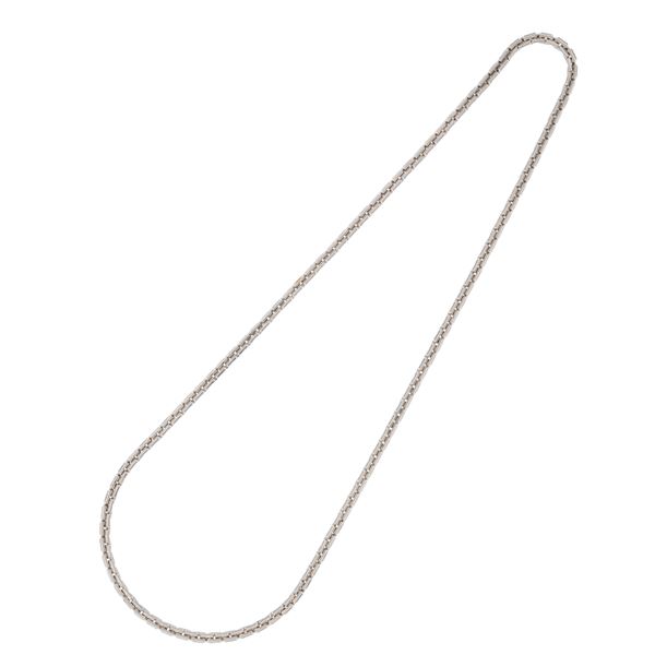 Geometric link necklace