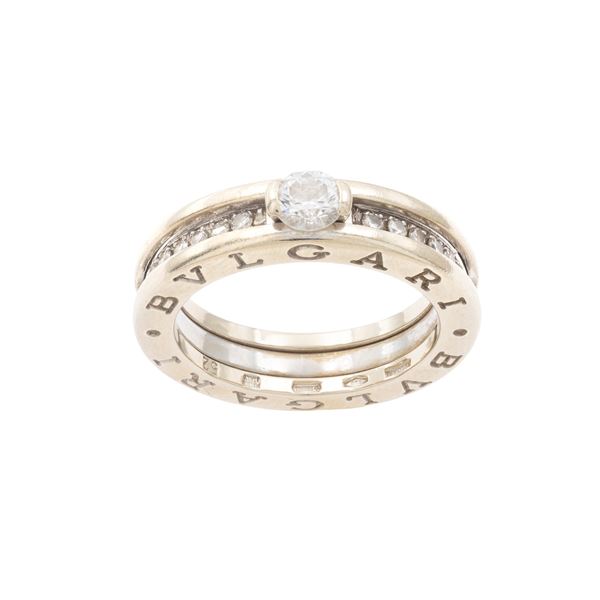 Bzero1 collection engagement ring