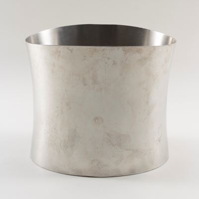 Produzione Sambonet, Secchiello serie Bamboo in metallo argentato
