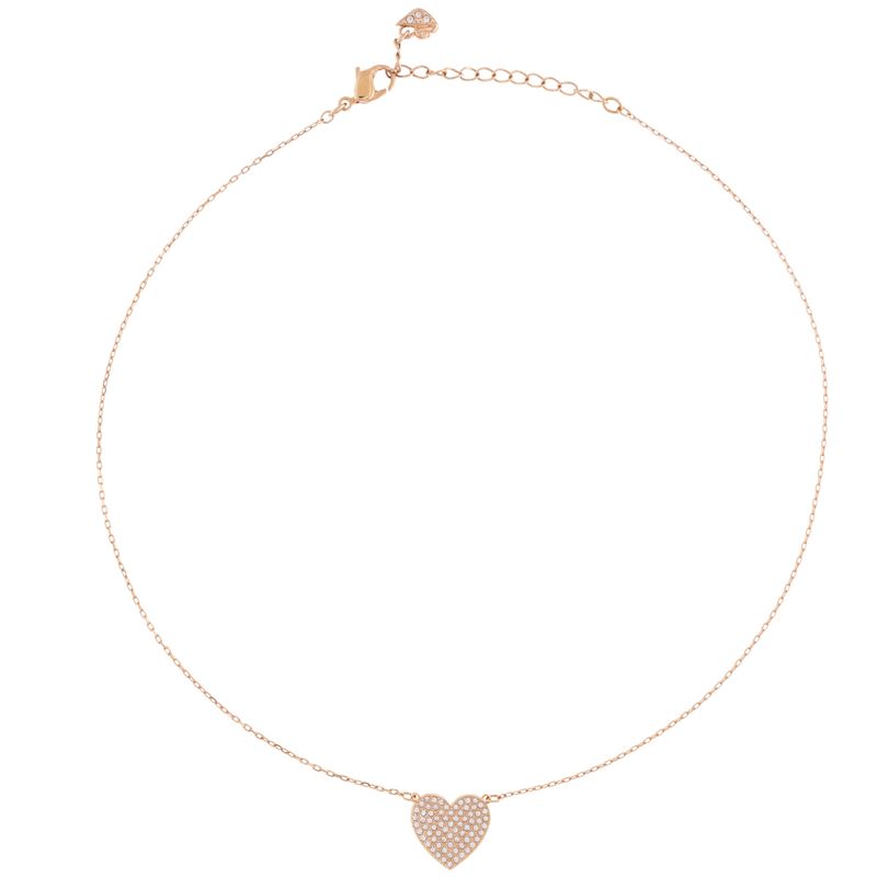 Swarosvski collana bijou con cuore