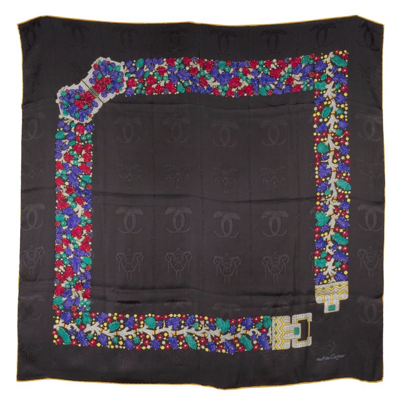 foulard vintage collezione Tutti frutti