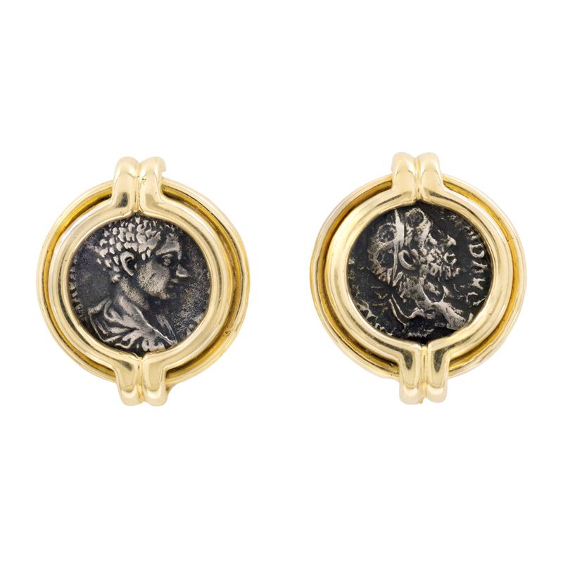 orecchini a lobo collezione Monete