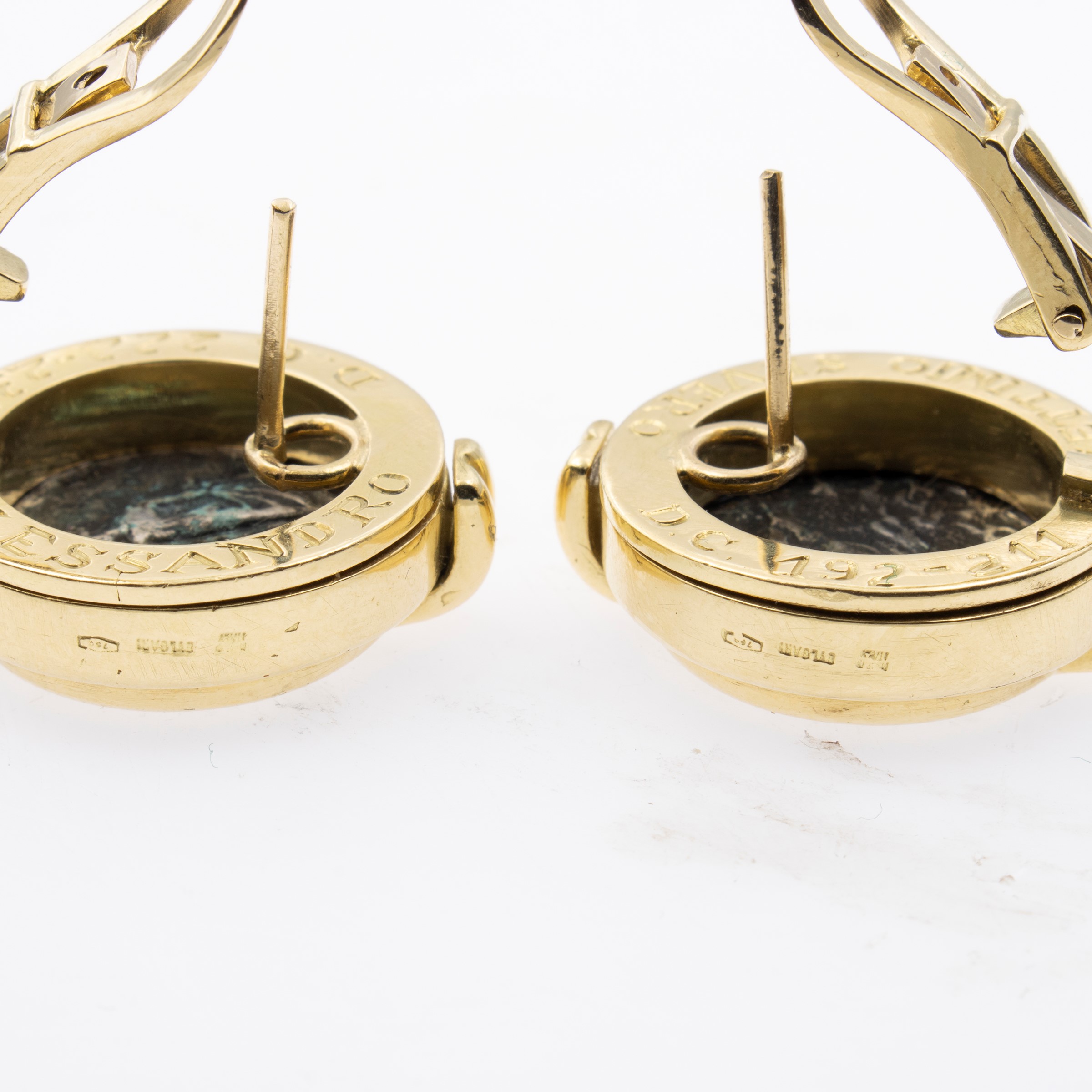 orecchini a lobo collezione Monete