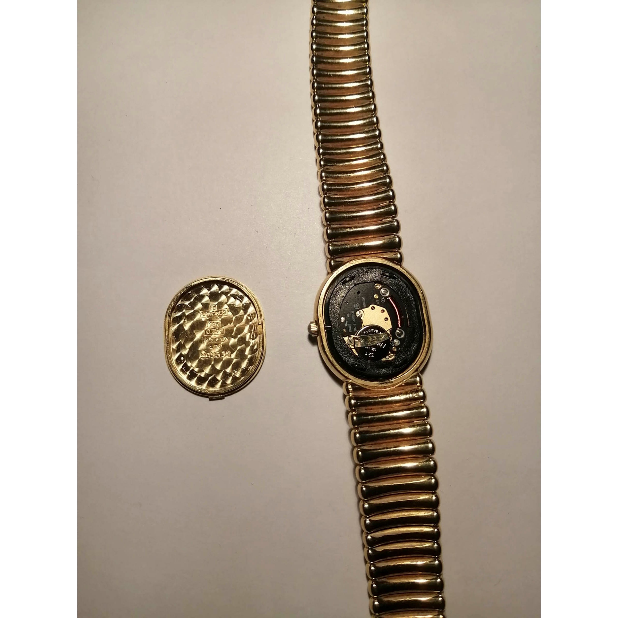 Longines - Orologio da donna in oro giallo 18kt con diamanti