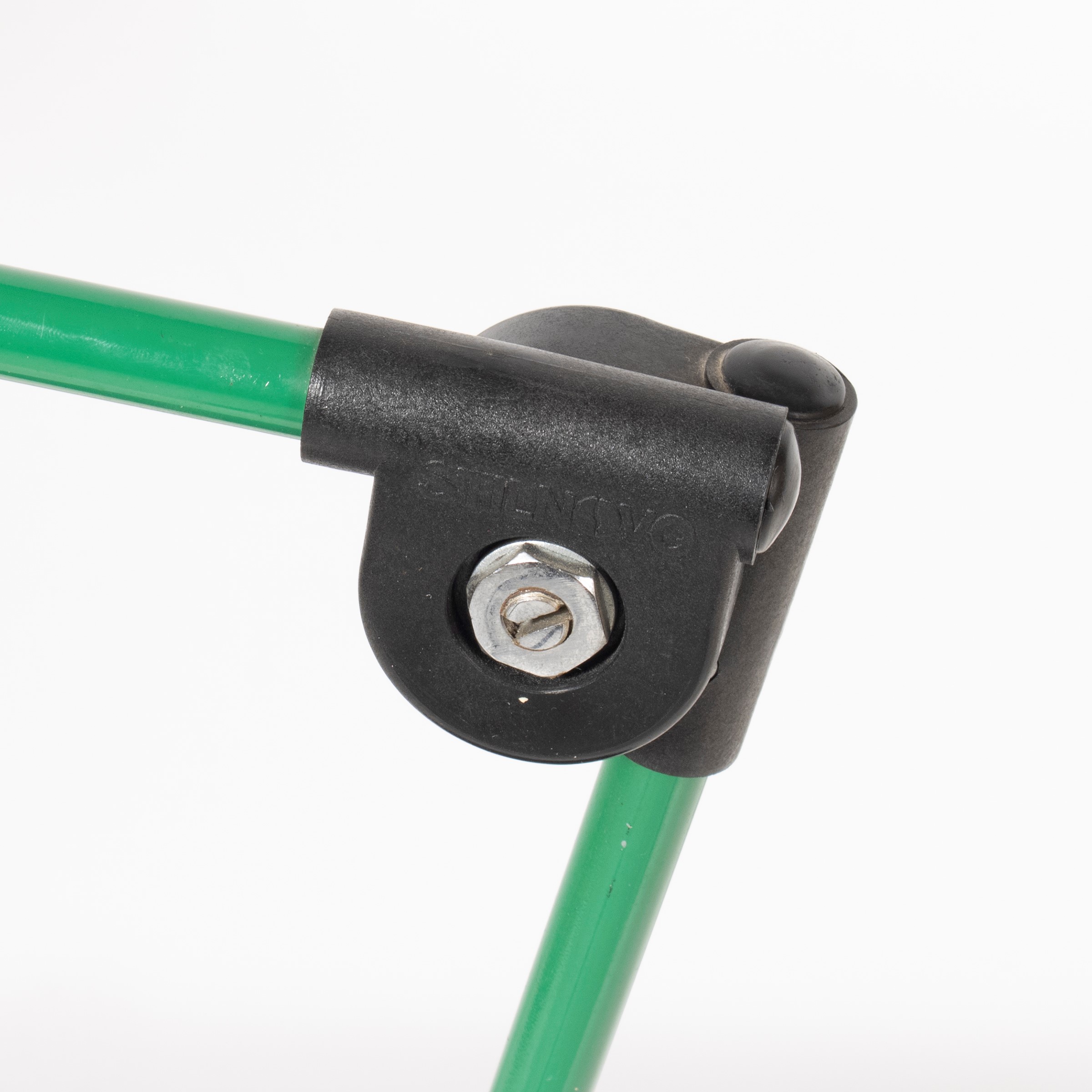 Joe Colombo - Lampada da tavolo modello Topo in metallo verniciato e base in ABS