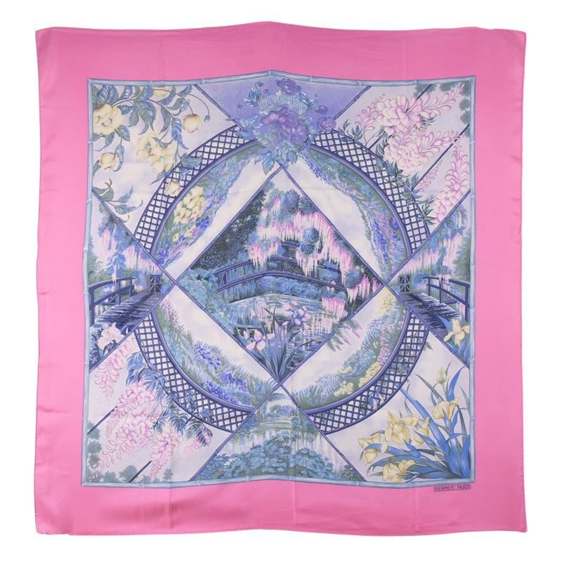 foulard vintage collezione Giverny