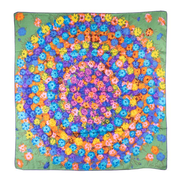 Ken Scott vintage scarf  - Auction FASHION VINTAGE AND BIJOUX WEB ONLY - Colasanti Casa d'Aste