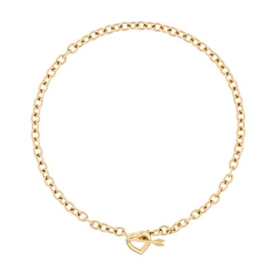Collana Loving Heart Arrow in oro giallo 18kt, 1994