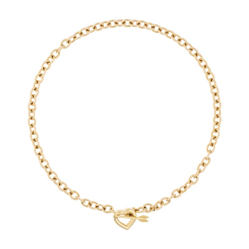 Tiffany & Co. - Collana Loving Heart Arrow in oro giallo 18kt, 1994