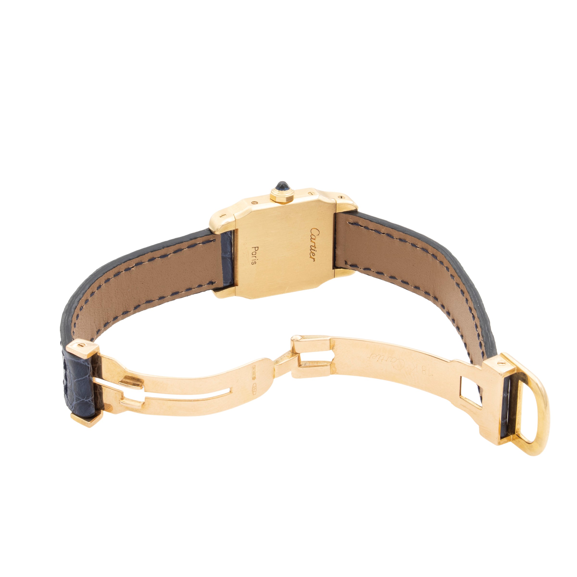 Cartier - Orologio da donna in oro giallo 18kt, anni '70, ref. 780980820