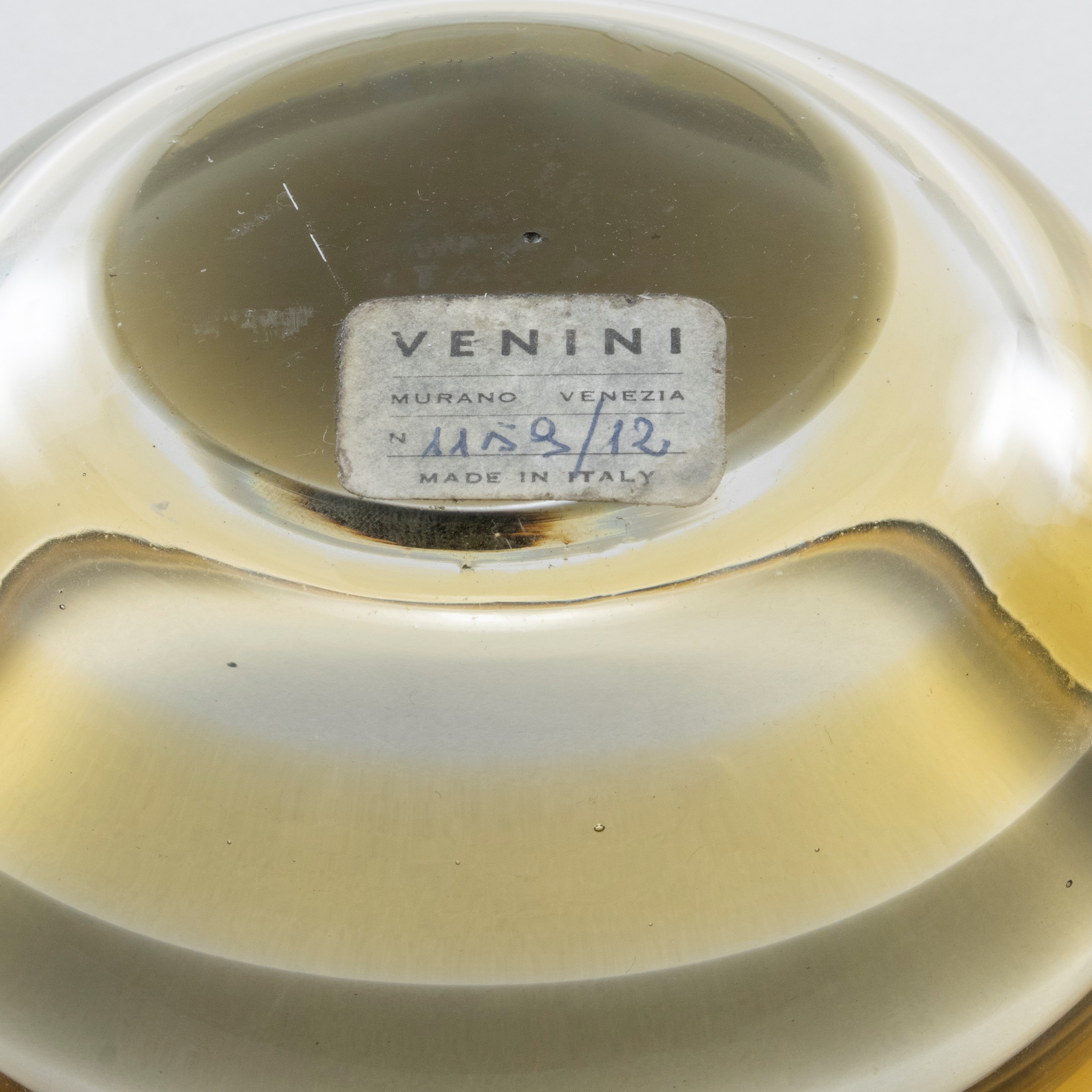 Fulvio Bianconi - Bowl in vetro soffiato colorato
