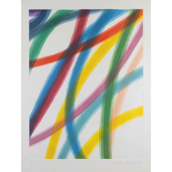 Piero Dorazio - "Composizione astratta"