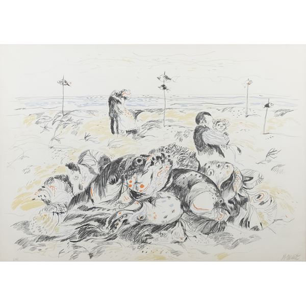 Antonio Possenti - "Marina con pesci"