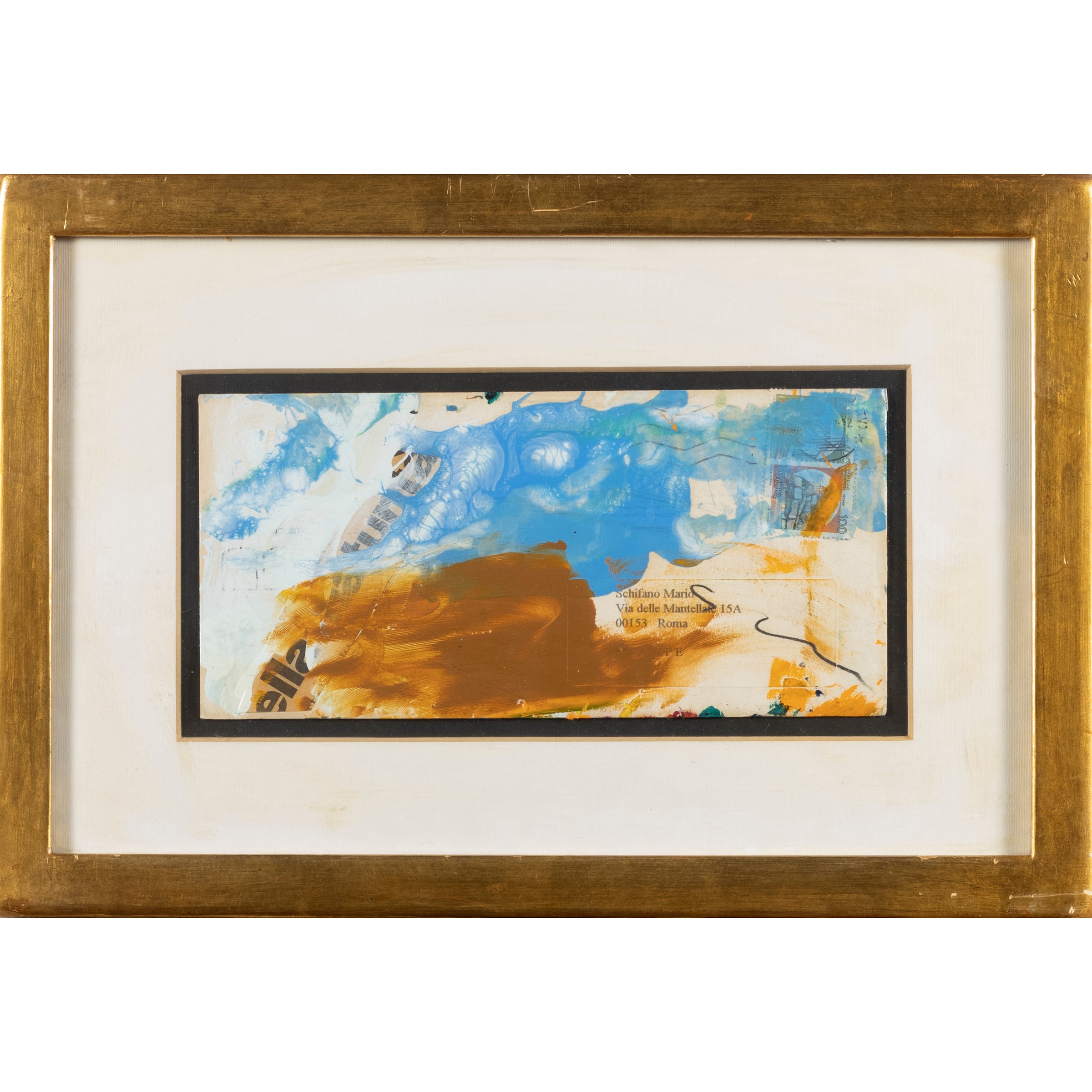 "Preg.mo artista Mario Schifano"