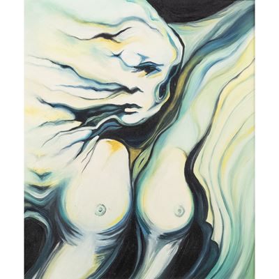Nadia Sorace, Nudo - olio su tela