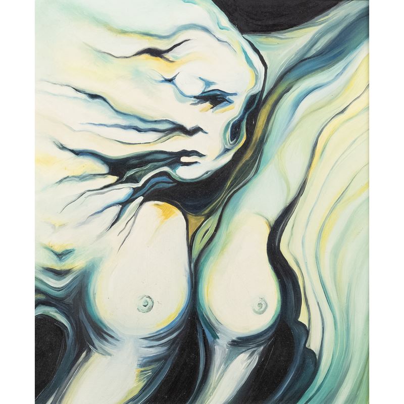 Nadia Sorace, Nudo - olio su tela