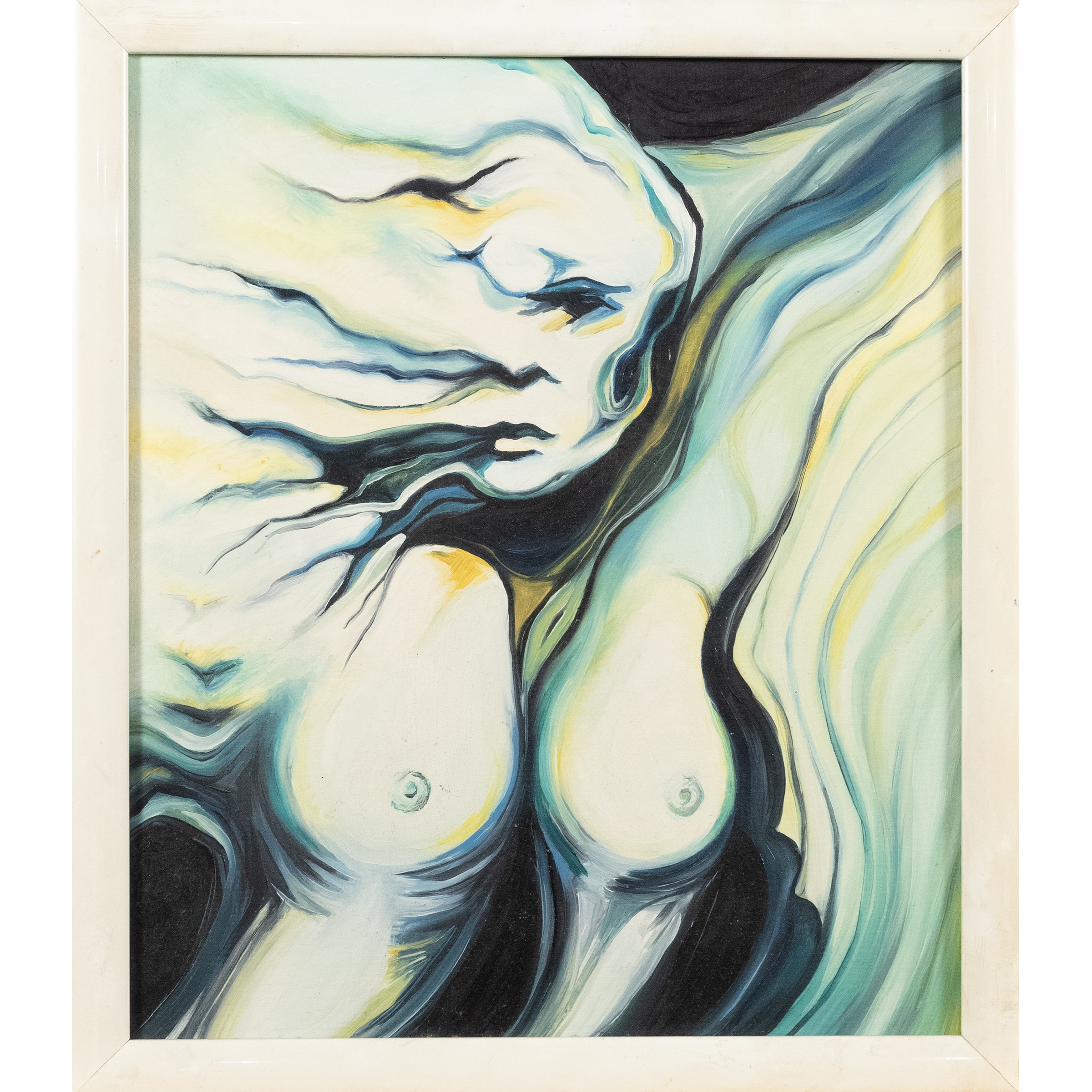 Nadia Sorace, Nudo - olio su tela