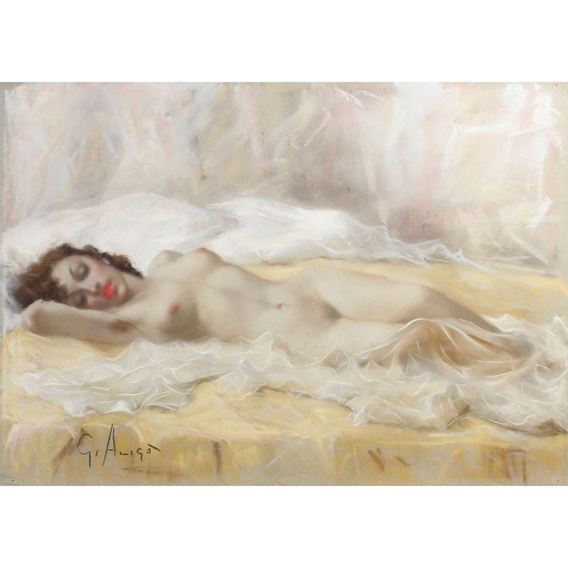 "Nudo sdraiato"