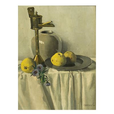 Cornellisse, Natura morta (1940), olio su tela