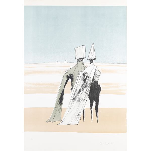 Lynn Chadwick - "Two figures in a landscape"