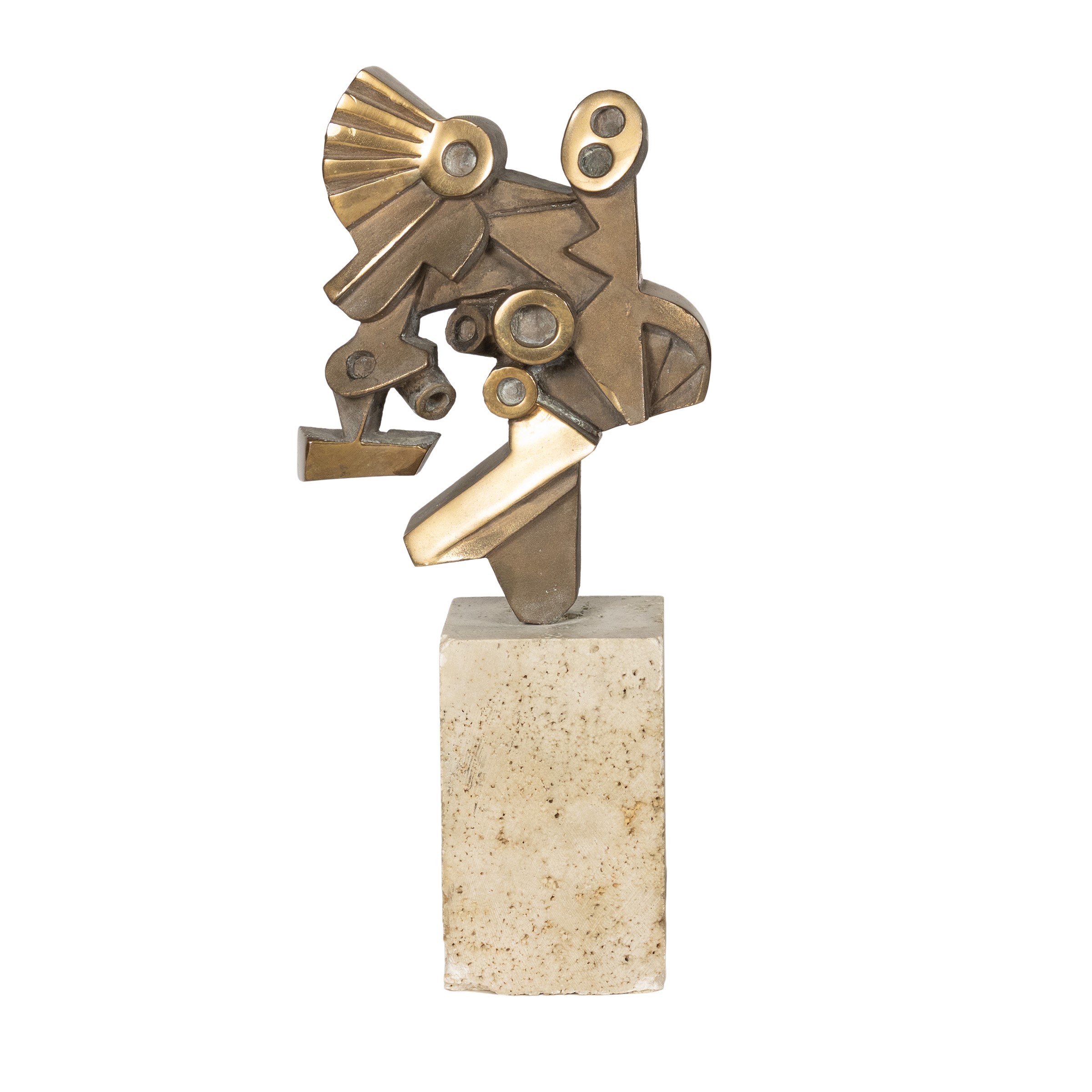Umberto Mastroianni - Scultura in bronzo dorato