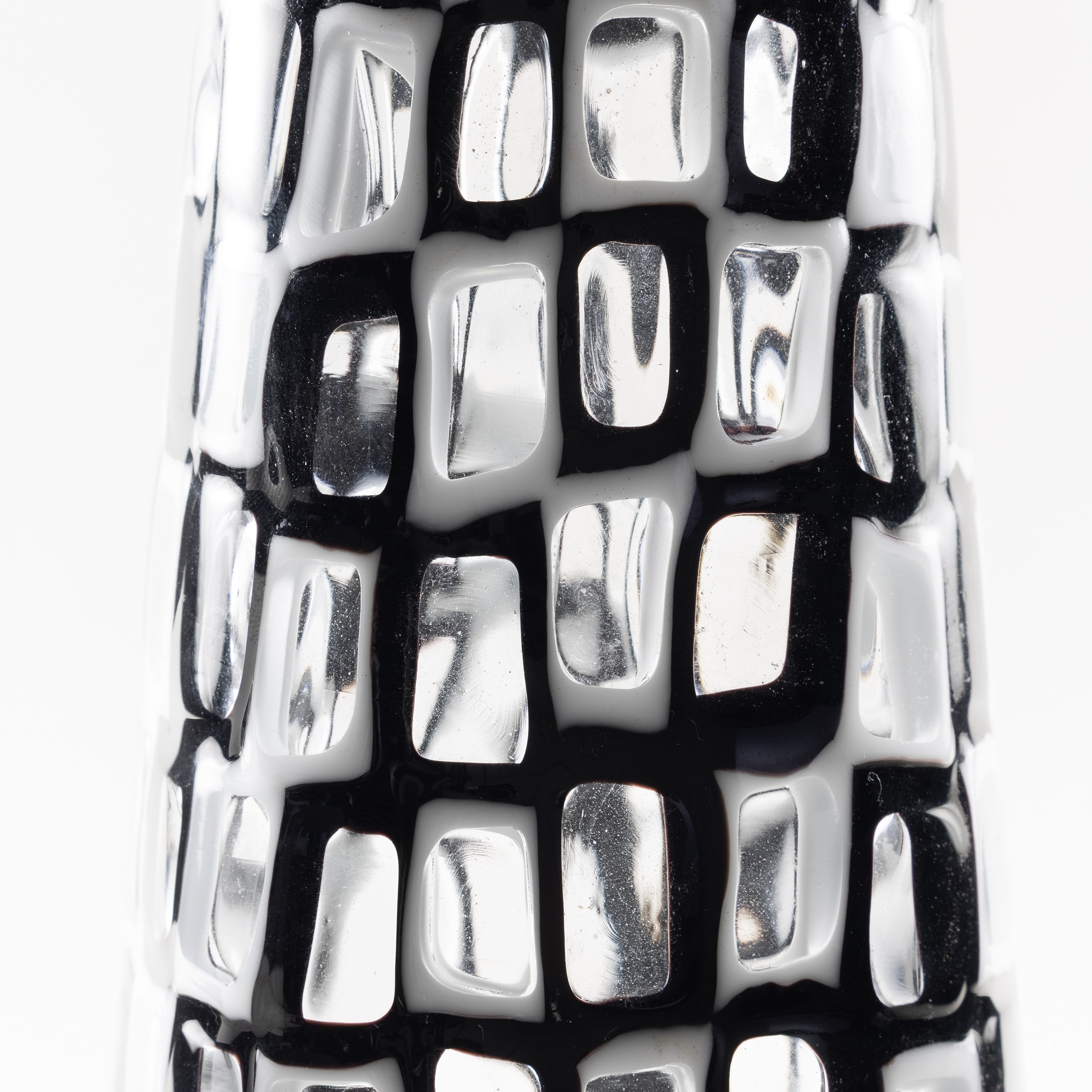 Tobia Scarpa - Vaso della serie “Occhi” in vetro decorato a murrine