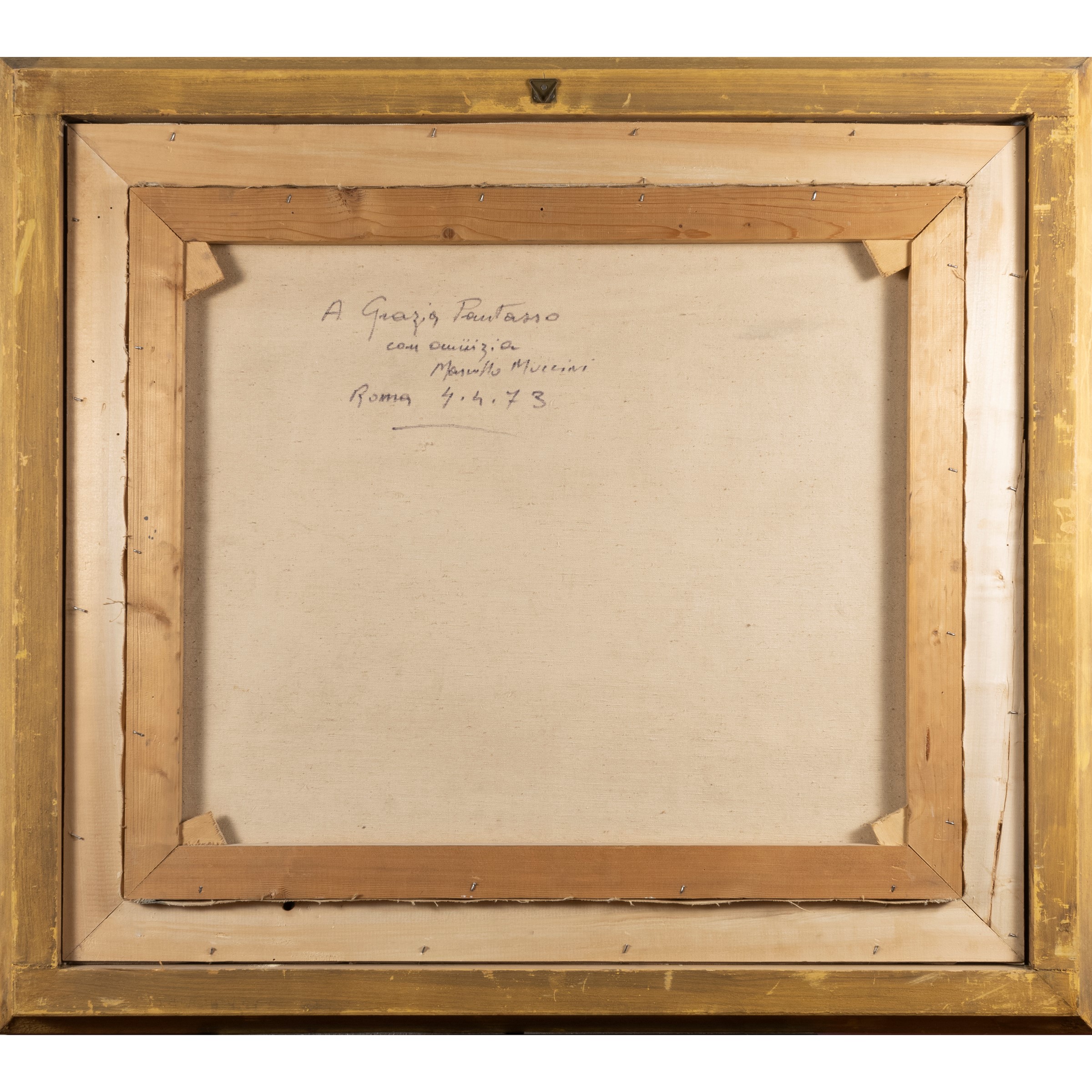 Marcello Muccini - Ritratto femminile, olio su tela (1973)