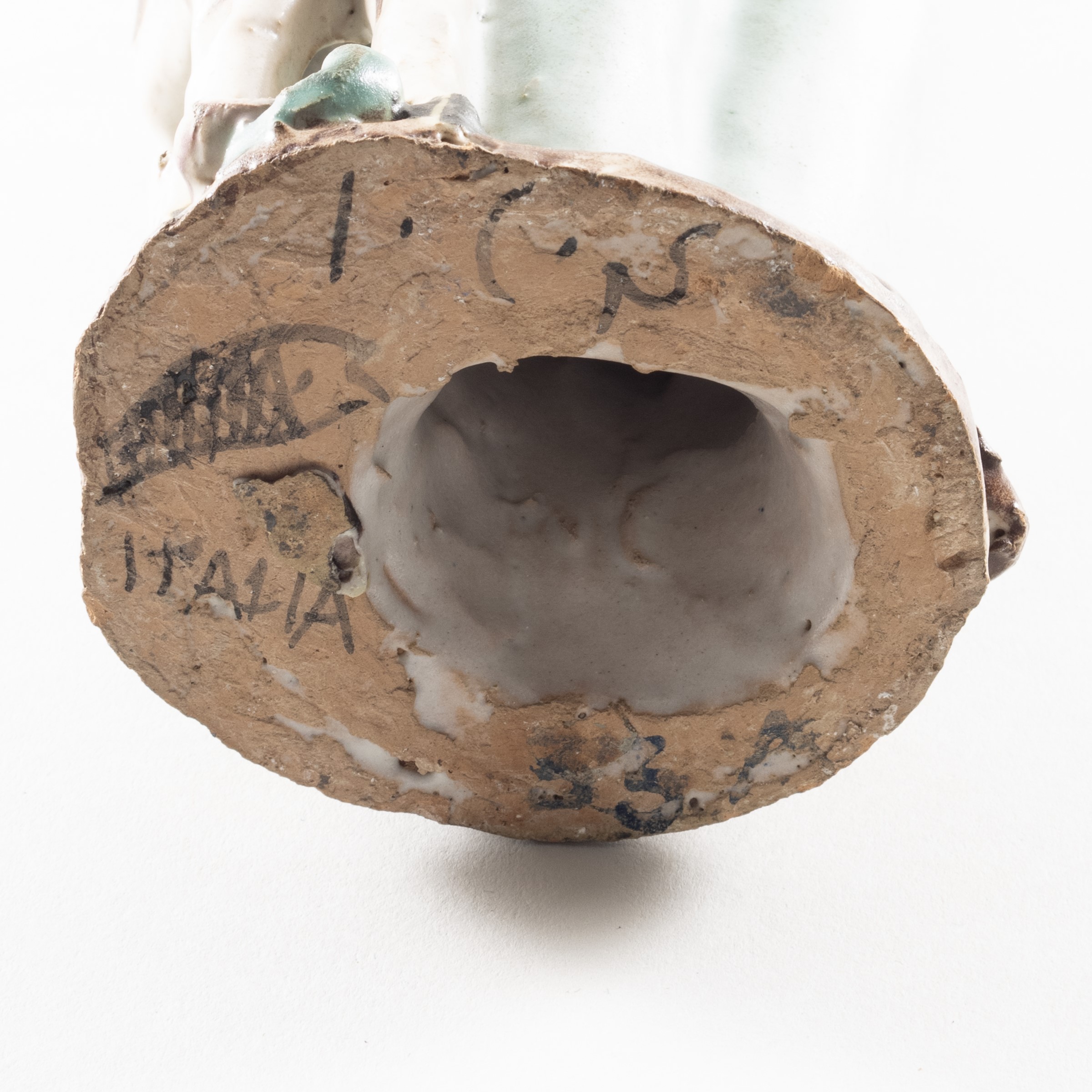 Produzione I.C.S., Scultura in ceramica policroma, Vietri anni Trenta
