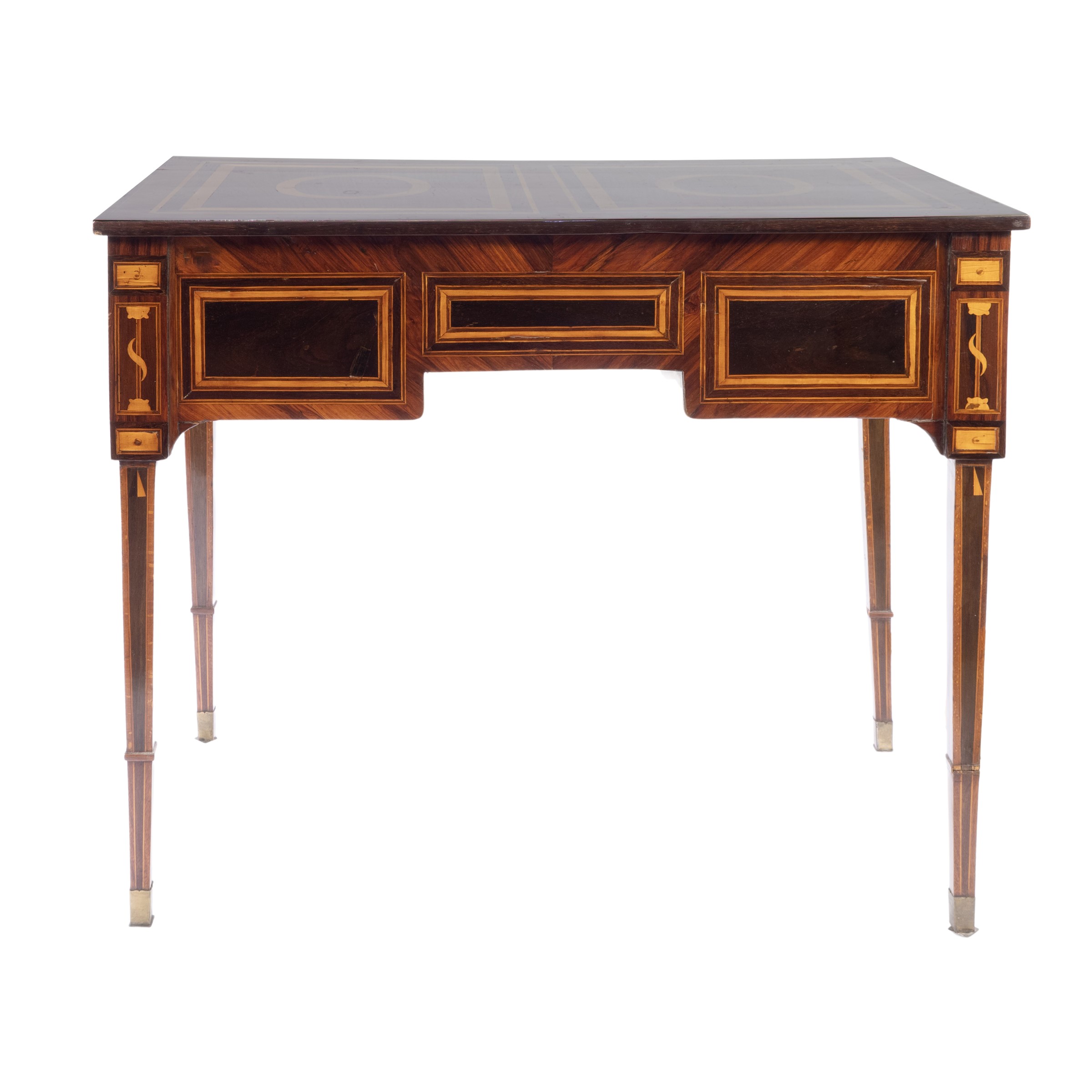 Scrittoio da centro intarsiato