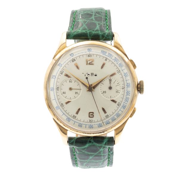 Vetta orologio cronografo bicompax da polso vintage