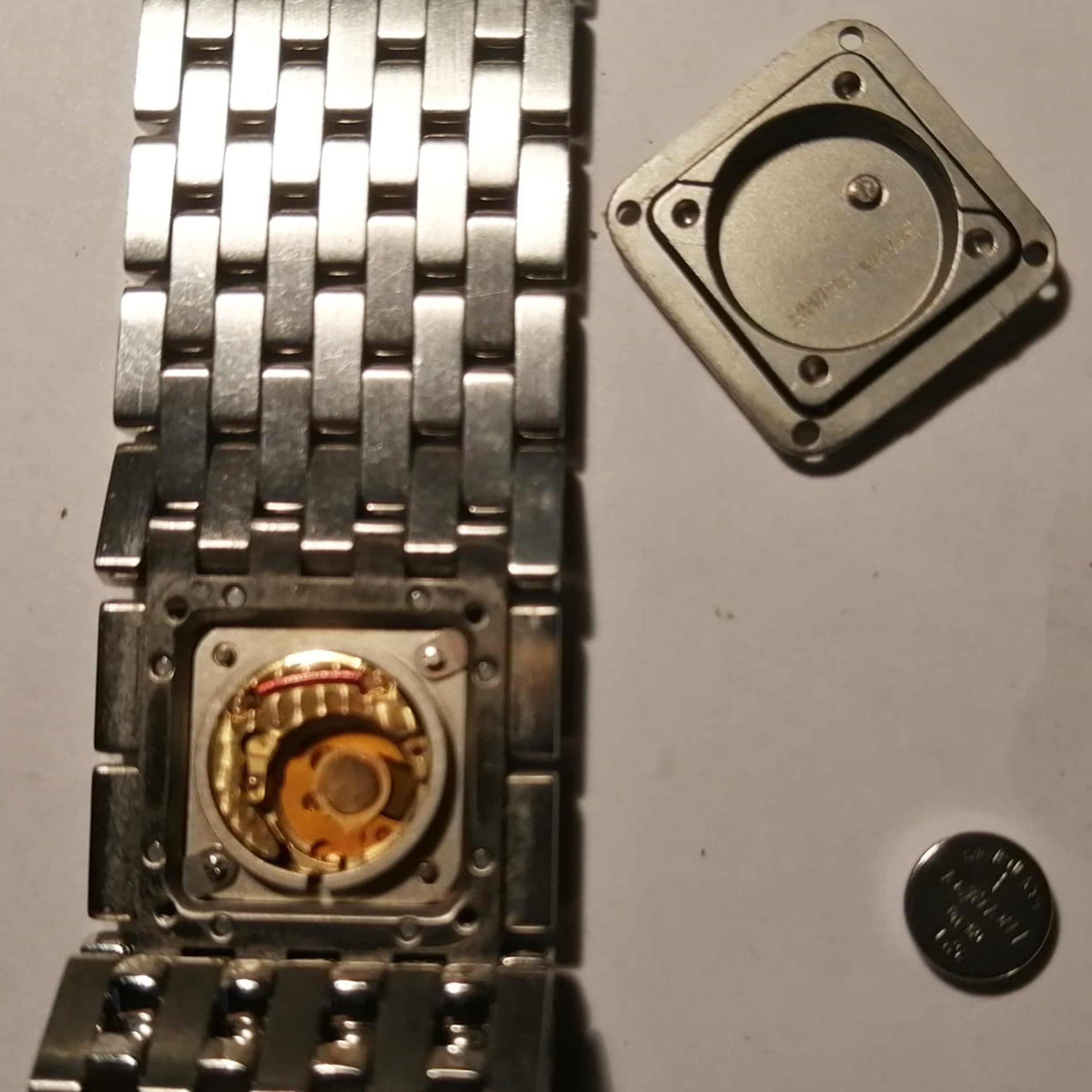 Cartier - Panthère Ruban orologio da donna in acciaio