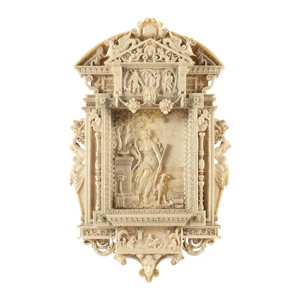Ivory plaque