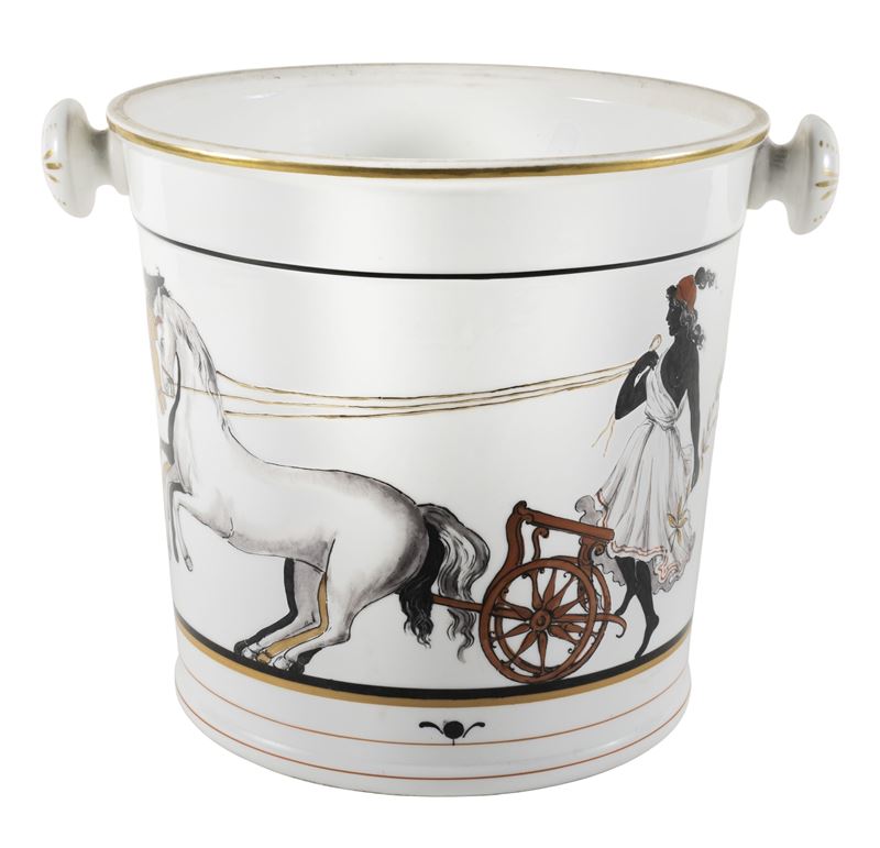 Vaso in porcellana manifattura Ginori