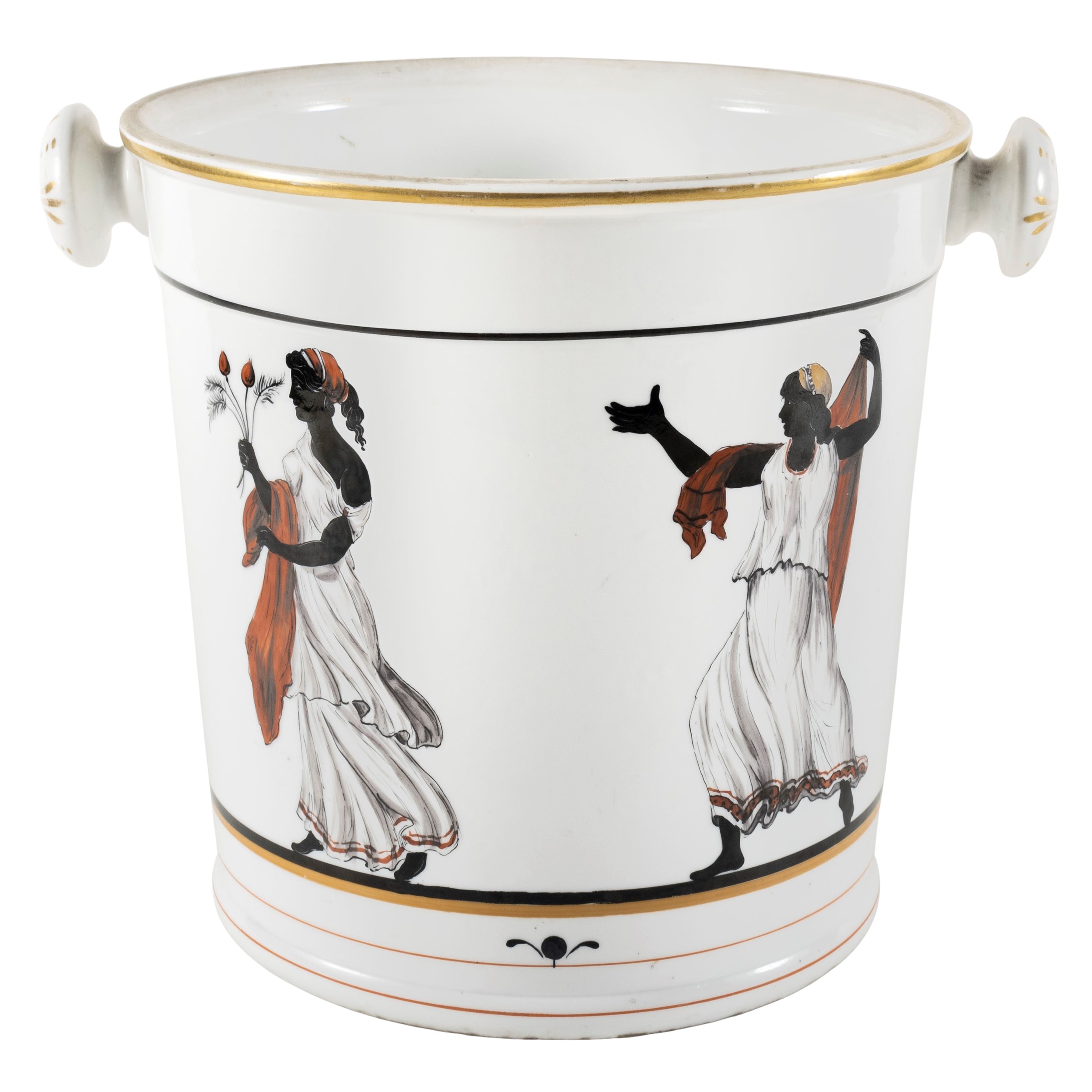 Vaso in porcellana manifattura Ginori