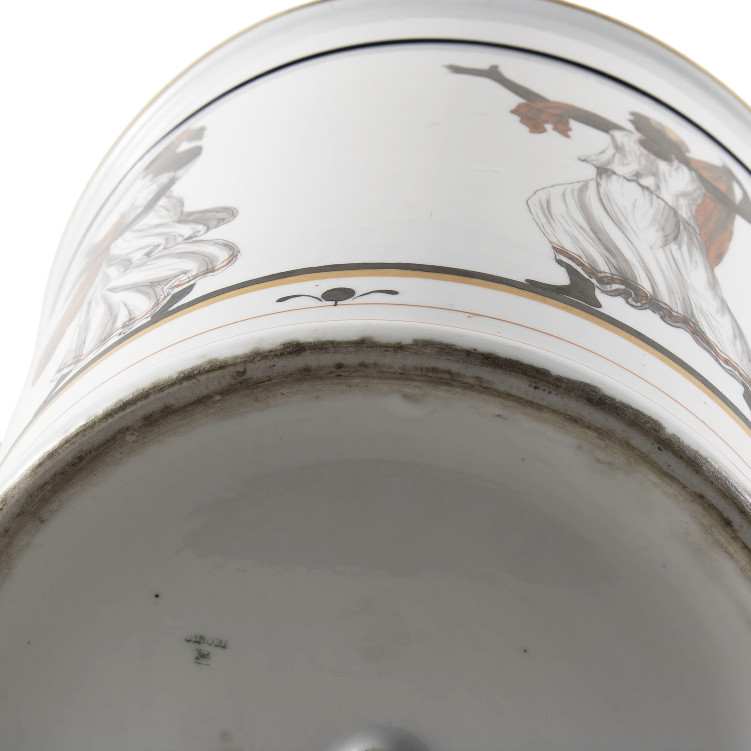 Vaso in porcellana manifattura Ginori