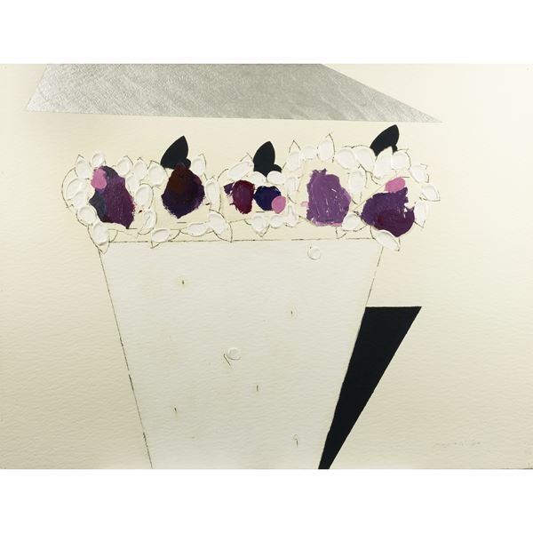 Concetto Pozzati - "A che punto siamo con i fiori"