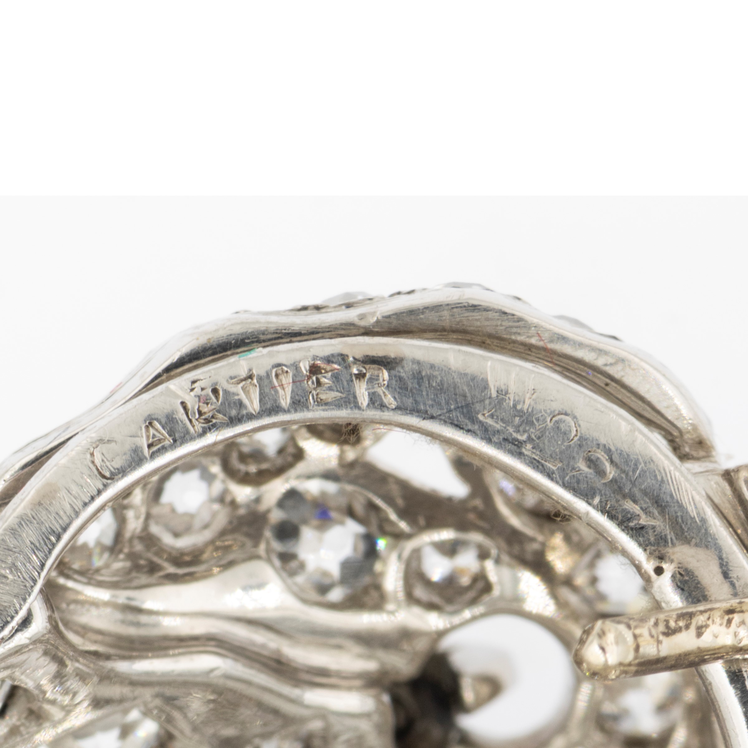 spilla pendente Decò