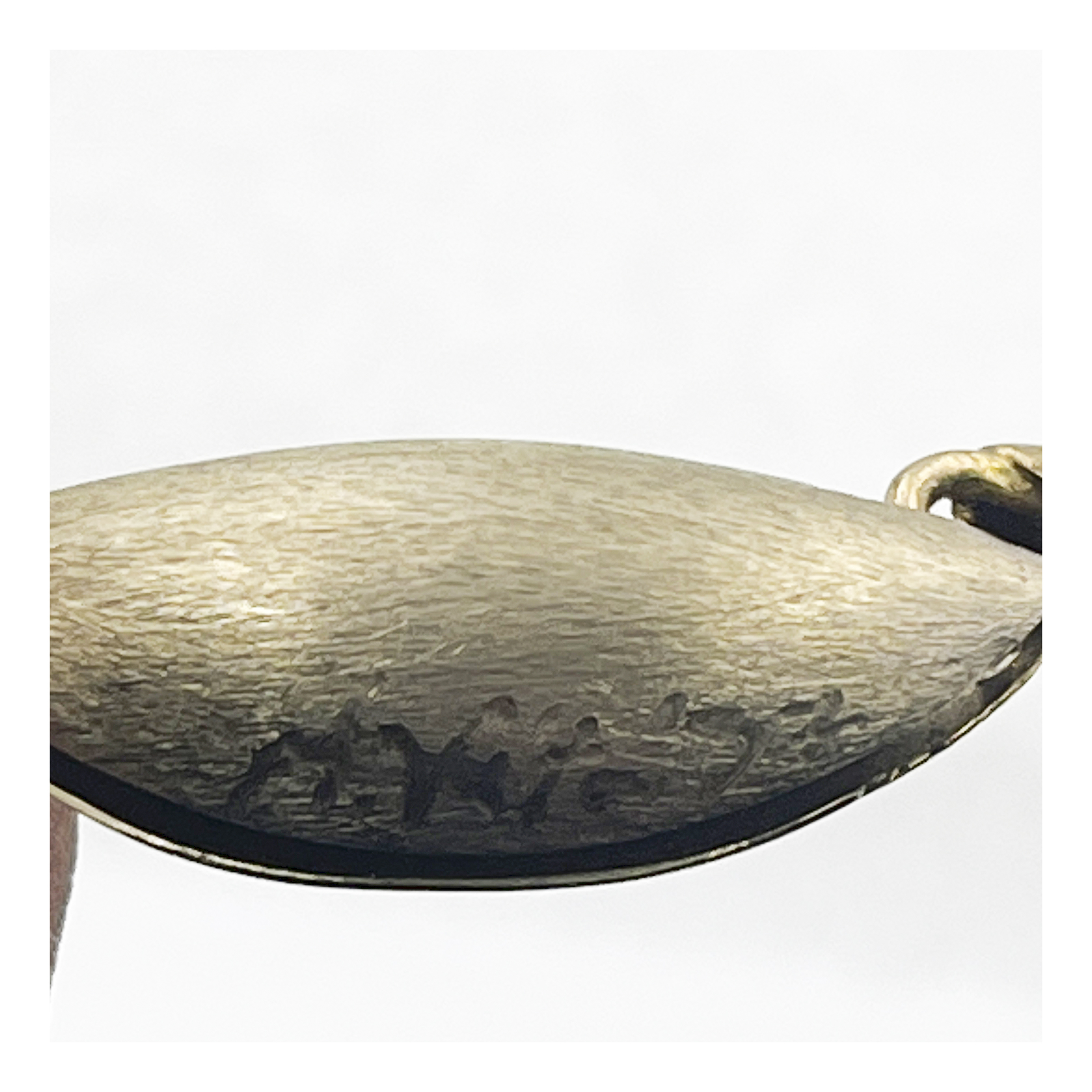 Collana Design in Oro Satinato a Due Colori 18kt