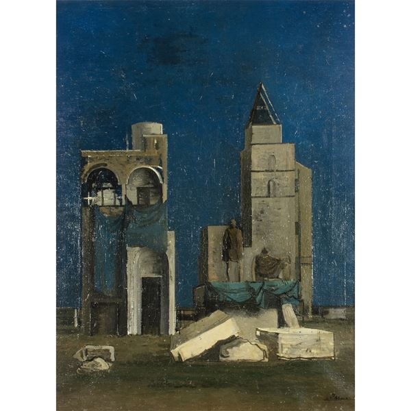 Eugène Berman - "Nocturne"