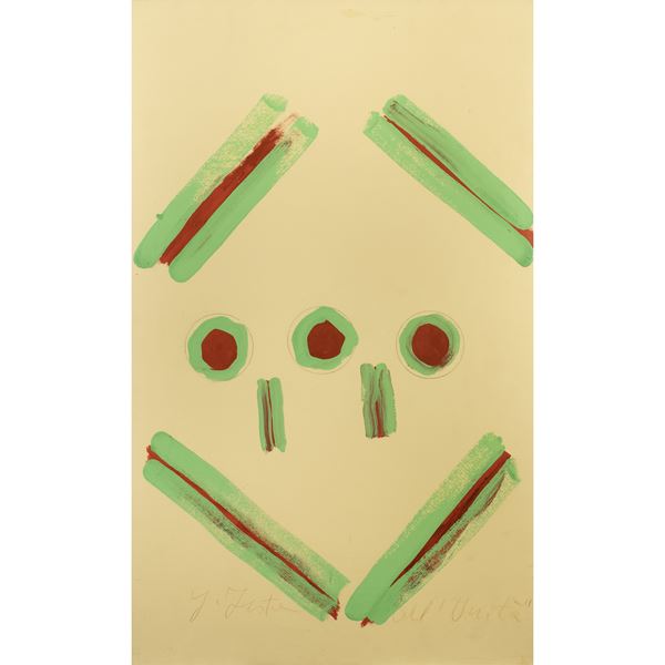 Tano Festa - "All'Unità"