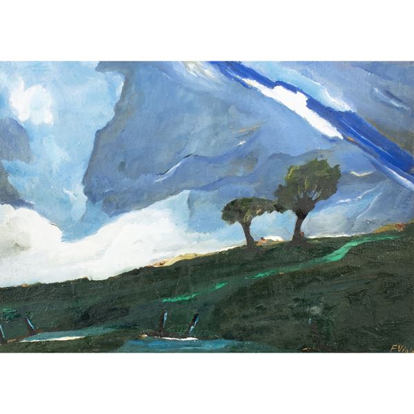 Franco Viola - "Due ulivi"