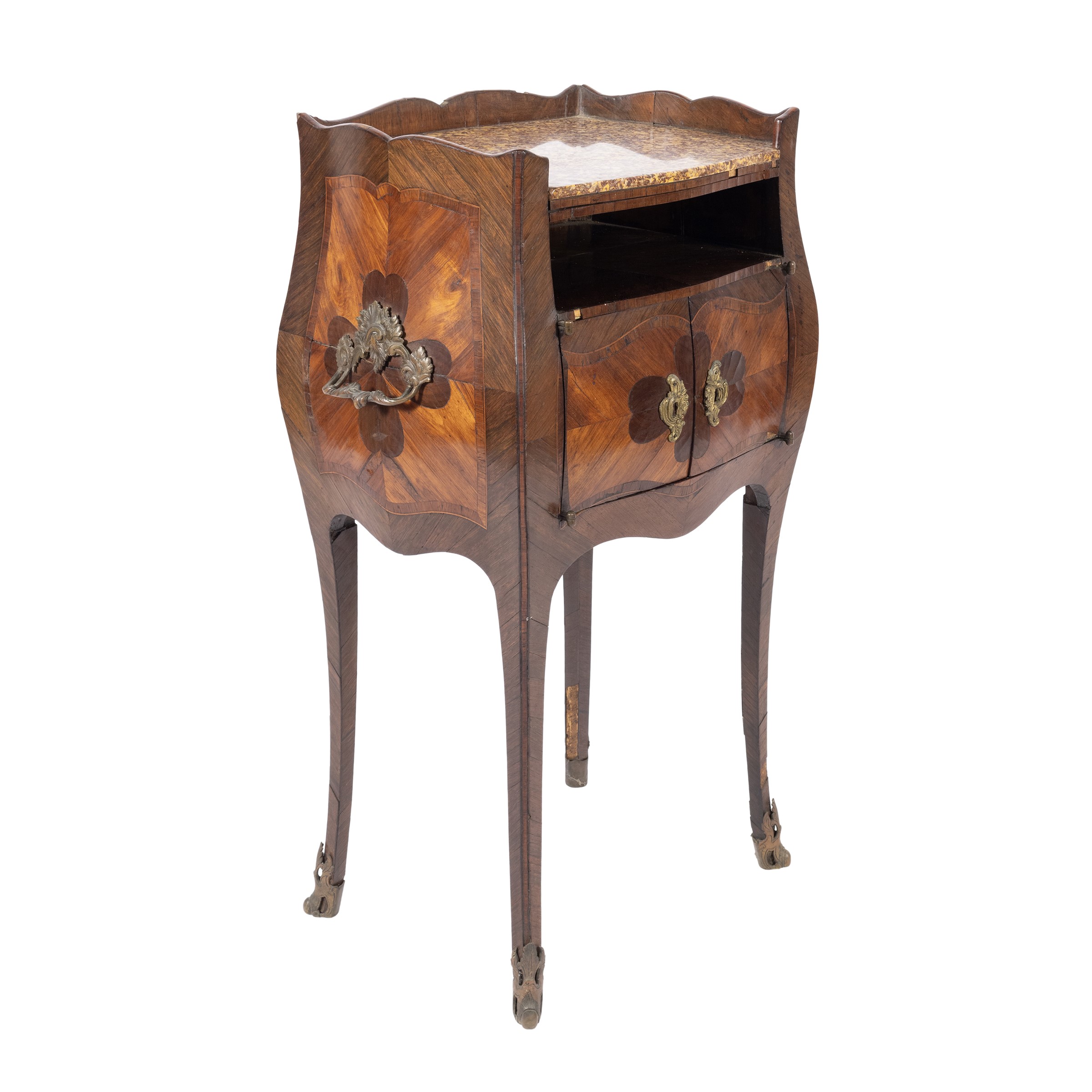 Comodino da centro in legno