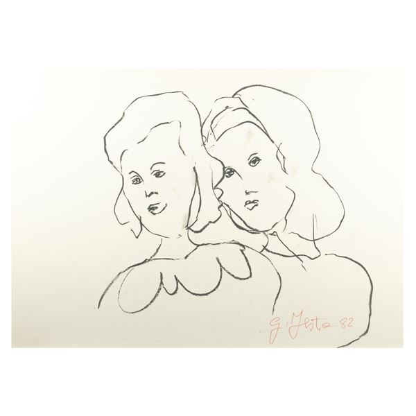 Tano Festa - "Senza titolo"