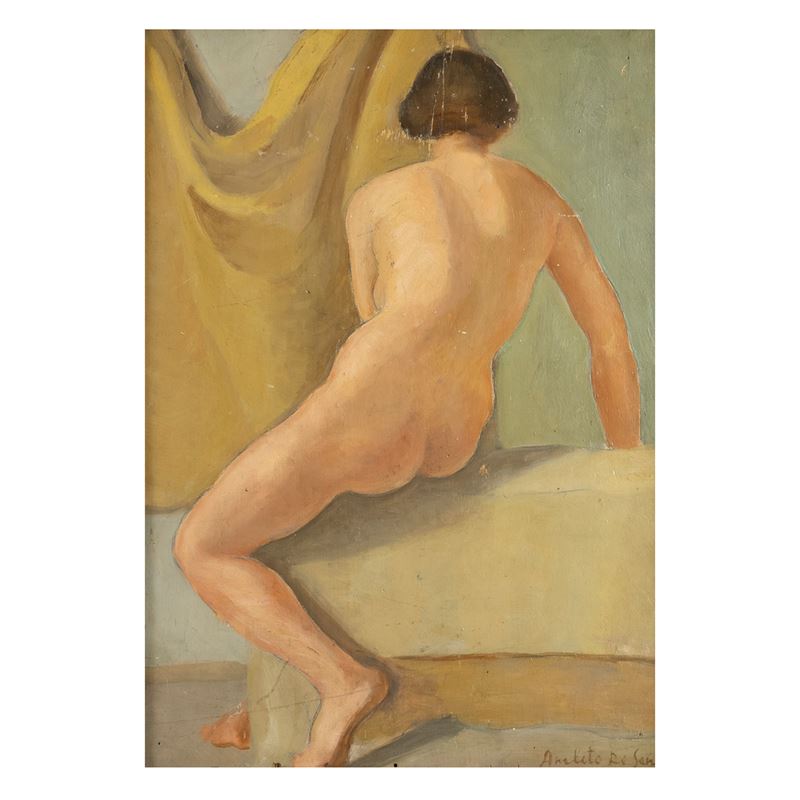 "Nudo di schiena"
