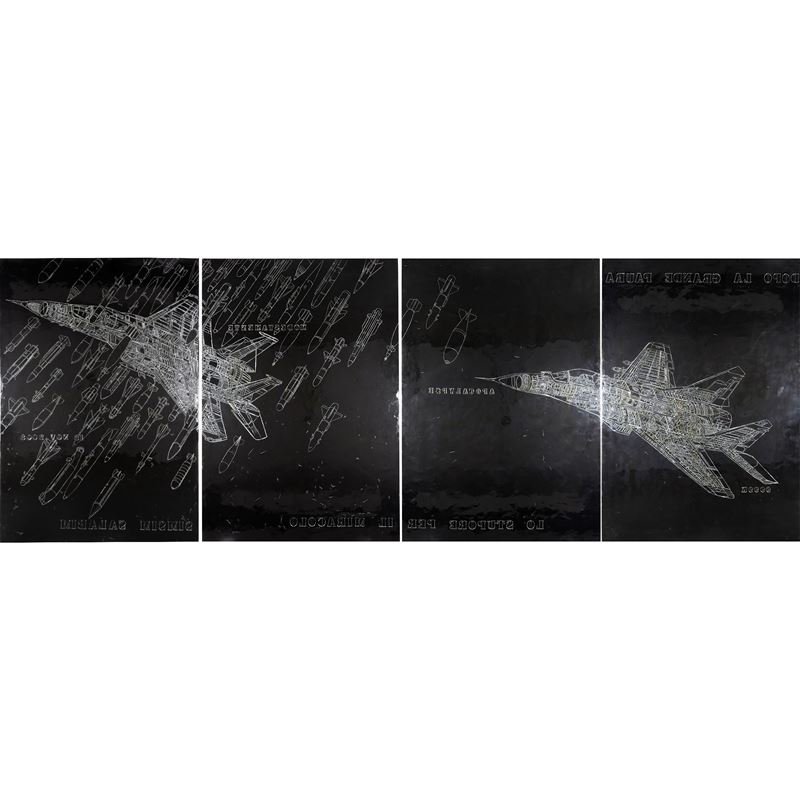 H. H. Lim - Sim Sim Salabim; tecnica mista e bassorilievo su tavola, 2008/09