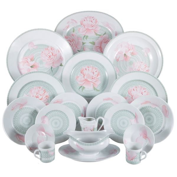 Hermés, Limoges porcelain tableware service (56)