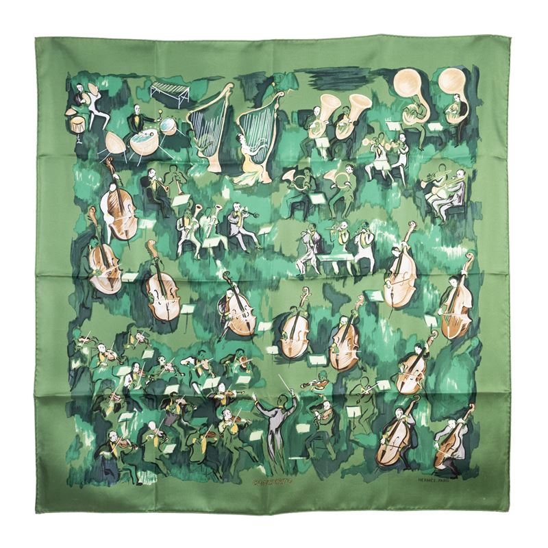 foulard vintage collezione Concerto