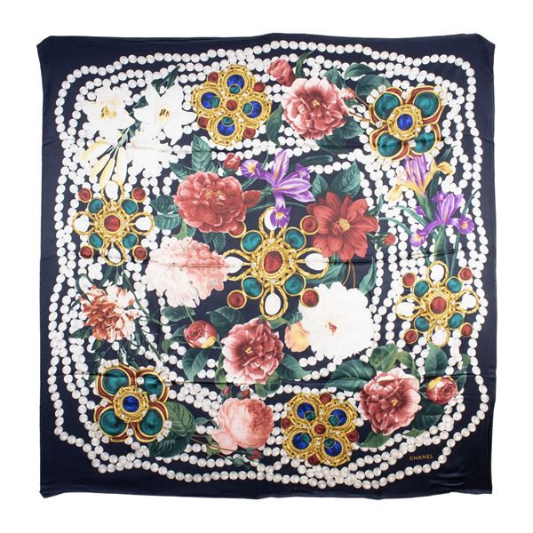 Chanel - foulard vintage collezione bijoux