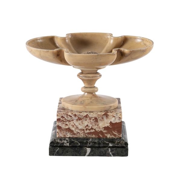 Atique yellow marble stand