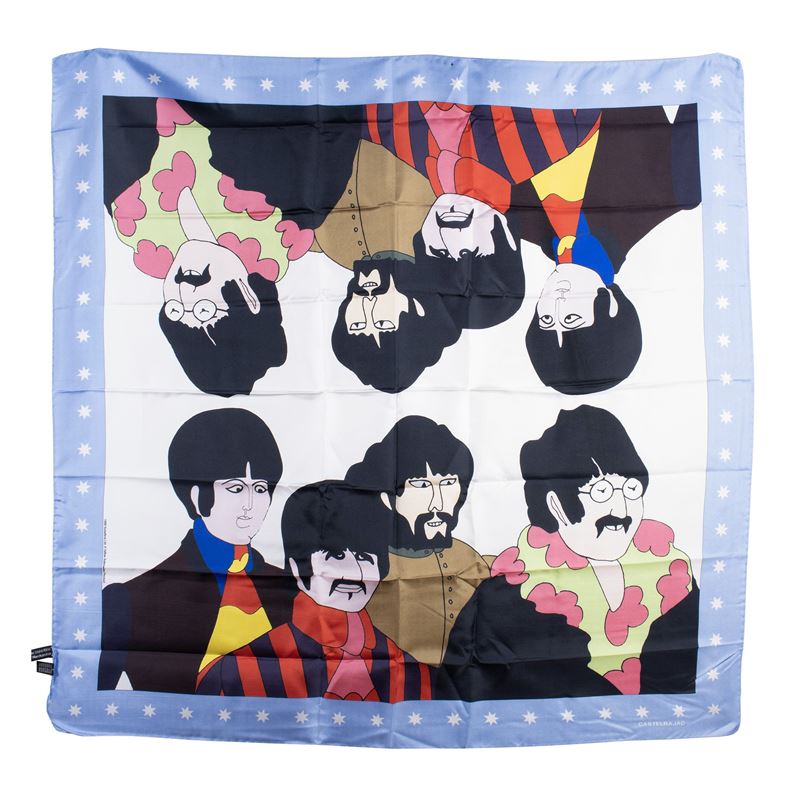 foulard vintage modello Beatles